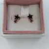 Jóias de urso 925 Sterling Silver to Us Stars Stud Rose Brincos de ouro rosa Dangle for Women Charms Conjunto de festas de casamento Birthday Birthday Gift Acessórios de luxo de ouvido 018073550