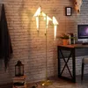 Nordic Bird Floor Lamp Creative Acrylic Thousand Paper Cranes Stand Floor Lamp voor Home Decor Goud voor Woonkamer Staan