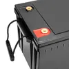 Pacchetto batterie al litio a ciclo profondo LiFePO4 da 12 V 200 Ah con BMS integrato da 200 A, potenza di carico 2560 W, batteria di backup in caso di interruzione di corrente, perfetto per camper, sistema off-grid, solare