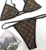 Zomer Sexy Twee Stukken Bikini Voor Vrouwen Badpak Met Letters 2021 Mode Perspectief Badmode Dame Badpakken Multi stijlen S-XL