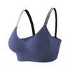 Esportes sutiã mulheres fitness tops yoga sutiã sólido rápido seco acolchoado de ginásio sem costura colheita push up sport bra 2054 y2