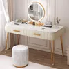 Dressers Geïntegreerde kasten Slaapkamer Small Family Light Luxe Dress Table Net Red Dresser Tables Ins Wind Make Up Cabinet