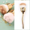 Rose Flower Nail Art Borstels met Doos Zachte Populaire Mode Stof Schoonmaak DIY Design Gel Nails Manicure Accessoires Tools