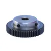 1 Piece 1M60T Spur Bore Size 6 8 10 / 12 mm Low Carbon Steel Material High Quality Metal Gear For Motor