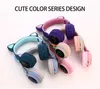 Mignon chat oreille sans fil écouteurs B39 Bluetooth casque BT 5.0 casques stéréo musique jeu filaire écouteurs haut-parleur casque