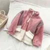 Gooporson Moda Coreana Ropa para niños Fleece Cálido Niñas Sudadera Lindo Niños Trajes Invierno Espesado Bebé Niña Tops 210715