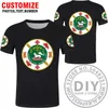 PORTO RİKO t gömlek diy ücretsiz özel yapılmış isim numarası pri t-shirt ulusal bayrak pr riko ispanyolca ülke koleji fotoğraf elbise X0602