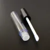 High Quality 50pcs/lot 3ml 0.8ml Plastic Lip Gloss Tube Small Lipstick Tube with Leakproof Inner Sample Cosmetic Container DIY T200819