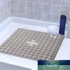 Kleurrijke douchemen Mats vierkante plastic antislip badkamer mat met afvoer gaten anti-schimmel machine wasbare badmat voor hotel fabriek prijs expert ontwerpkwaliteit