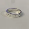 Anello da donna di design per uomo, moda, teschio, lettera G, anelli di lusso in argento pregiato con scatola di gioielli sapeee291Y
