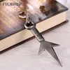 Anime Metals Kakashi Ninja Kunai Hot 10cm Cosplay Pendant Car Key Holder Llaveros Jewelry2269404