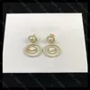 18 Stijlen Mode Hoops Oorbel Luxe Ontwerpers Oorbellen Dames Grote Cirkel Eenvoudige Oorbellen Voor Vrouw Merken Gouden Oor Stud Aretes1085068