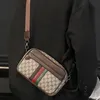 2021 Nieuwe Mannen Messenger Crossbody Schoudertas Luxe Designer GXD Letters Gedrukt Leer Casual Business Handtas Purse