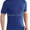 Middle Weight 180GSM Mens 100% Merino Wool T Shirt Short Sleeve, Mens Merino Wool Short Sleeve Baselayer, 7 Colors, American Fit 210722