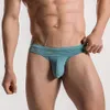 Sexy Underwear Underpants Briefs Mens Soft Knickers Comfort U Convex Design Smooth Long Bulge Pouch Shorts Ropa Interior Hombre