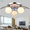 Plafondverlichting Moderne LED Crystal Simple Glass Dimbare Lamp Woonkamer Slaapkamer Woondecoraties Verlichtingsarmaturen