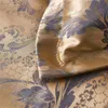 Lyxig europeisk klassisk stil Duvet Cover Set Satin Jacquard Broderi Brodery Bedding Quilt Cover PillowCase King Size Tyger Set C0223