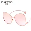 Luxury Hipster Personality Womenmen Driving Shades Sun Glasses Italy Brand Stor ram Färgglad Jinnnn Solglasögon6128494