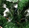 庭の装飾クリスマスツリー7ft 1350の枝の植字のスプレーホワイトツリープラス松のコーン（yj）
