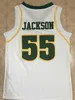 55 PIERRE JACKSON BAYLOR BEARS Basketball Jerseys Blue Embroidery Stitched Personalized Custom any size and name Jersey