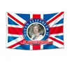 Queen Elizabeth II Platinums Jubilee Flag 2022 Union Jack Flags الذكرى السبعين لتذكار كوينز البريطانية