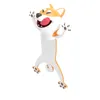 3D tridimensionnel animal bookmark pvc créatif créatif mignon chat drôle rabbit chien papeterie bureau de bureau