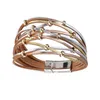 Net Weave Multilayer Bracelet Multi Color Stack Bracelets Set Women Wristband Bangle Cuff Fashion Jewelry Will and Sandy