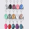 130db Egg Shape Self Defense Alarm Girl Women Security Protect Alert Personal Safety Scream Loud Keychain Alarms