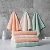 Microfiber Strong Absorbent Cleaning Cloths Soft Scouring Pad Non-Stick Oil Dry and Wet Rag Kitchen Towel