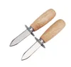 Высококачественные устричные ножи с толстыми деревянными ножом ручка из нержавеющей стали морепродукты Pry кухня еда посуда