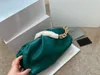 Fashion Designer Shoulder Underarm Bag Female luxury 2022 Popular New Summer Fold Wide Gold Chain Clouds White Black clutch B4co#