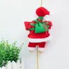 Santa Claus Climbing Beads and Ladders Hanging Decoration Festival Party Supplies for Christmas Tree Party Ornaments