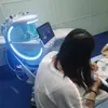 Multifunktionales 7-in-1-Sauerstoff-Gesichtssprühgerät, Wäscher, Hydra-Dermabrasionsmaschine, Beauty-Hautmanagementsystem, Smart Ice Blue