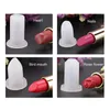 Storage Bottles & Jars 9-piece DIY 12.1mm Simple Lipstick Filling Tube Silicone Mold Aluminum Ring Four-hole Bracket Homemade Tool SeStorage