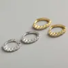 Andywen 925 стерлингового серебра 9,5 мм обручи хрустальные CZ Специальное кольцо круглые петли мода европейские женщины роскошные ювелирные изделия 210608