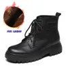 Finger Citron Genuine Cow Leather Women Anckle Boots Round Toe Antiskid Outsole Comfortable And Soft For Lady Style Size 3541 210911