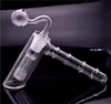 Barboteur Perc tuyaux en verre 18mm marteau Dabbing plate-forme tuyau d'eau avec bol fumer verre brûleur à mazout tuyau tabac 27791097096