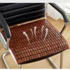 Coussin de siège en bambou de haute qualité coussins de chaise de bureau à domicile moderne couleur unie respirant étudiant tapis antidérapant 211203