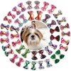 Pet Head Flower Plaid Bow Classic Pet Dog Cat Hair Accessories Pet Headwear Hair Band Dog Grooming