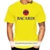 T-shirt da uomo Bacardi Rum Logo White T Shirt Spedizione veloce! Alta qualità! Pantaloncini casual da uomo e donna