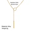 Hot Fashion Casual Chocker Necklace Personality Infinity Cross Pendant Gold Color Choker Necklaces on Neck Women Jewelry