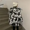 Women's Down & Parkas Korean 2022 Winter Jacket Loose Cartoon Cow Panda Thick Bread Thicken Female Ins Harajuku Bf Student Cotton Luci22