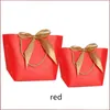 Large Size Gold Present Box For Pajamas Clothes Books Packaging Gold Handle Paper Box Bags Kraft Paper Gift Bag With Handles Dec 211108