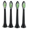 Philips Sonicare DiamondClean Black Toothbrush Head for Philips HX 용 교체 칫솔 헤드