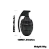 DHL手榴弾形状迷彩4枚45mm亜鉛合金ハーブグラインダーメタルハーブグラインダータバコスパイスクラッカー