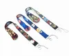 20pcs Cartoon Japan Anime Neck Strap Lanyards Badge Holder Rope Pendant Key Chain Accessorie New Design boy girl Gifts Small Wholesale