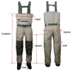 Men's Fly Fishing Waders Hunting Chest Wader outdoor Breathable Clothing Wading Pants Waterproof Clothes overalls stocking foot 201211