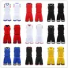 2021 Män Team Basketball Jersey Sätter Pantaloncini Da Basket Sportkläder Running Kläder Vit Svart Röd Lila Grön 36 3405