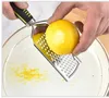 NOUVEAUEnsemble d'ustensiles de cuisine Râpes à fromage en acier inoxydable à main Zesteur pour pomme de terre gingembre ail avec outils de boîte à brosse EWA6422