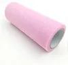 Party Decoration 9.2 M/Roll Organza Glitter Tulle Roll Spool Fabric Ribbon Diy Tutu kjol present Craft Chair Sash Wedding